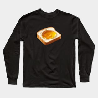 Honey Kawaii Yummy Vintage Coffee Beekeeper Bread Sandwich Toast Since Long Sleeve T-Shirt